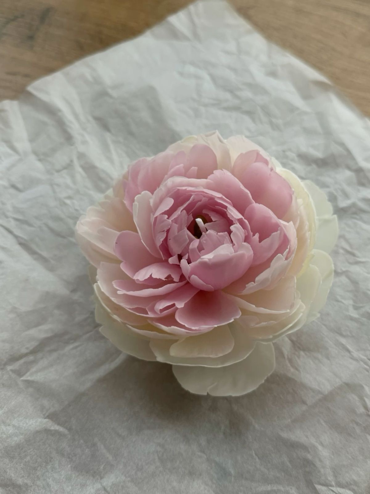 Handmade Flower Candle