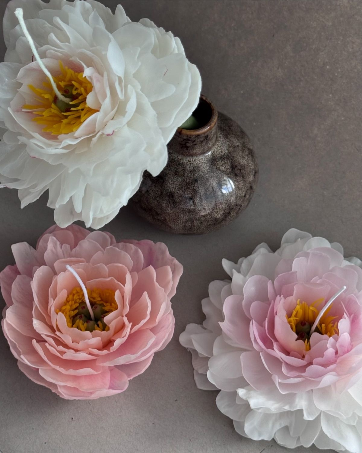 Handmade Flower Candle