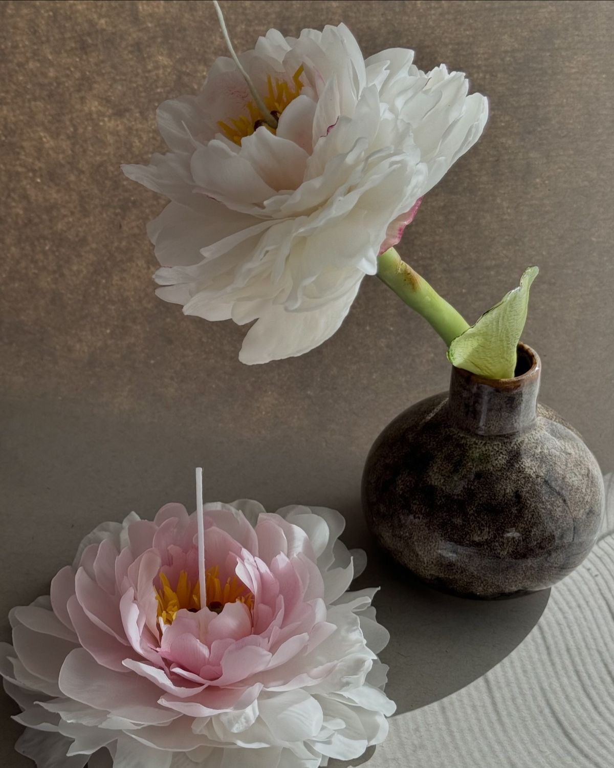 Handmade Flower Candle