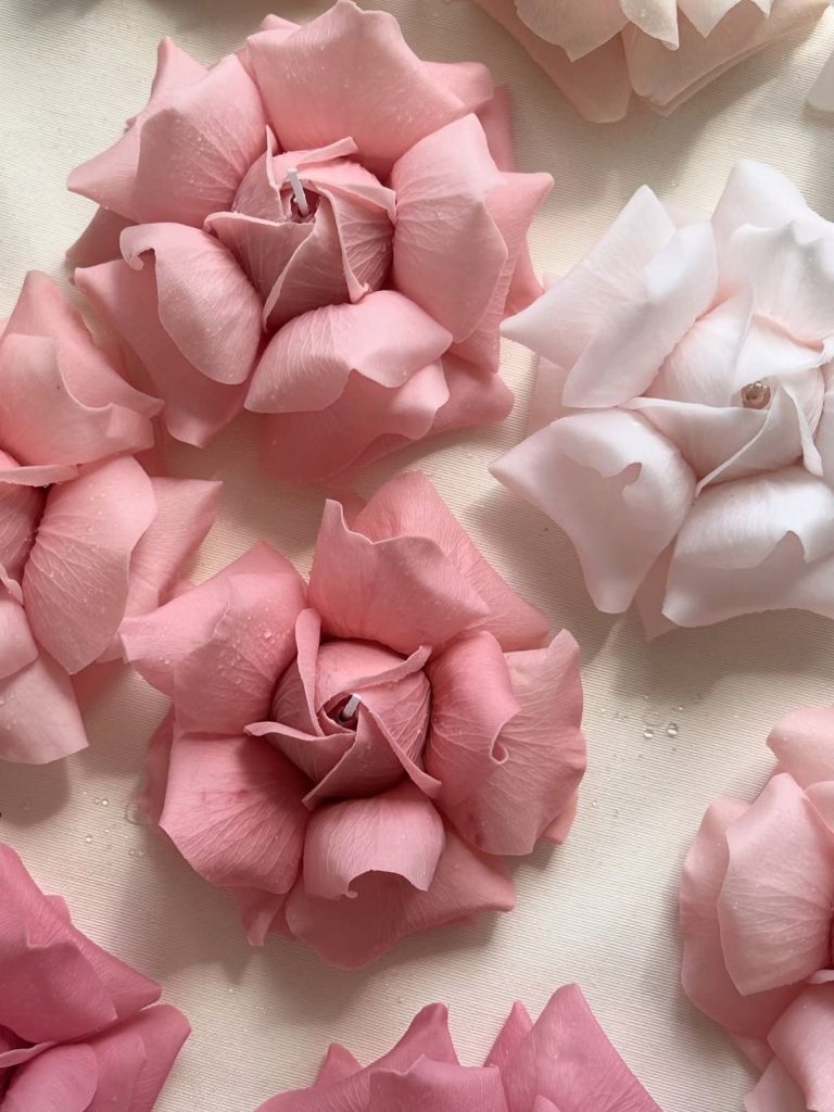 flower candle