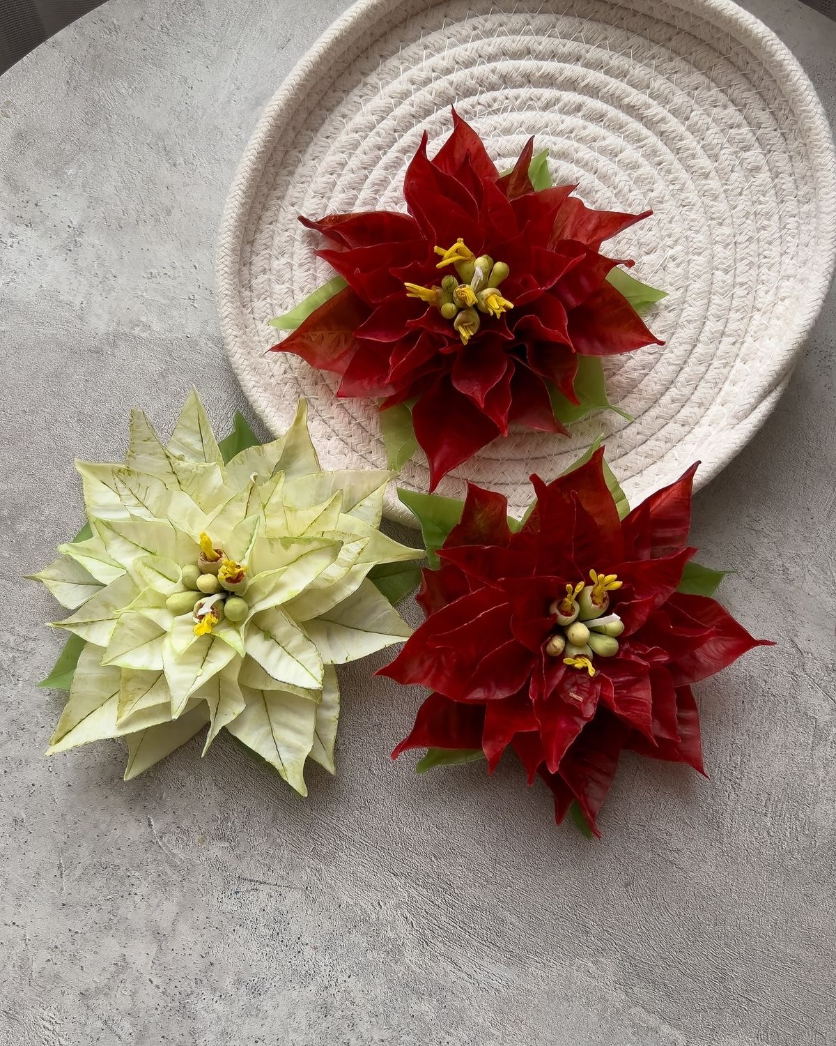 Handmade Flower Candle