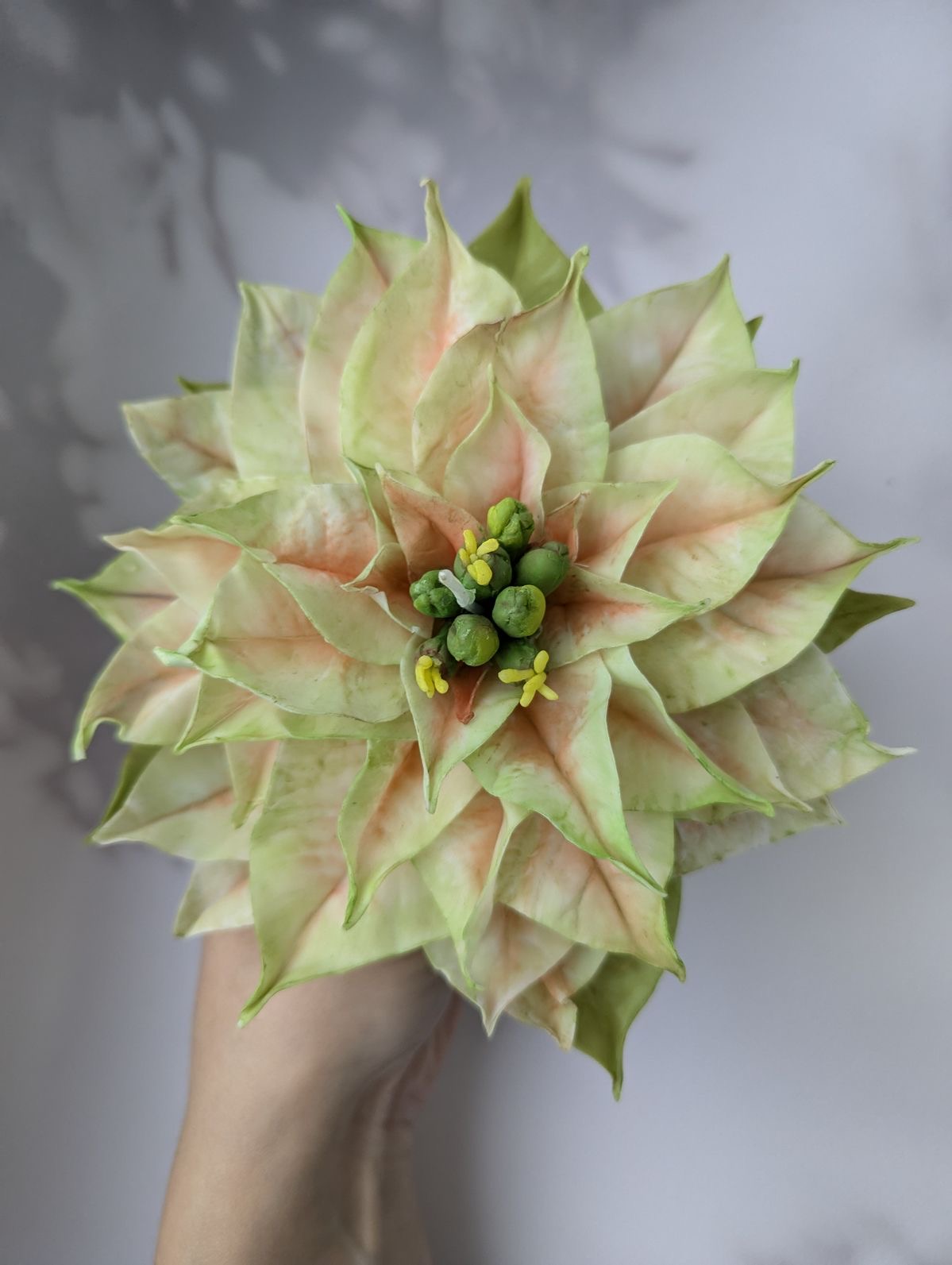 Handmade Flower Candle
