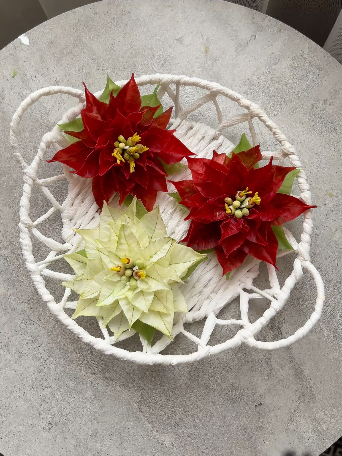 Handmade Flower Candle