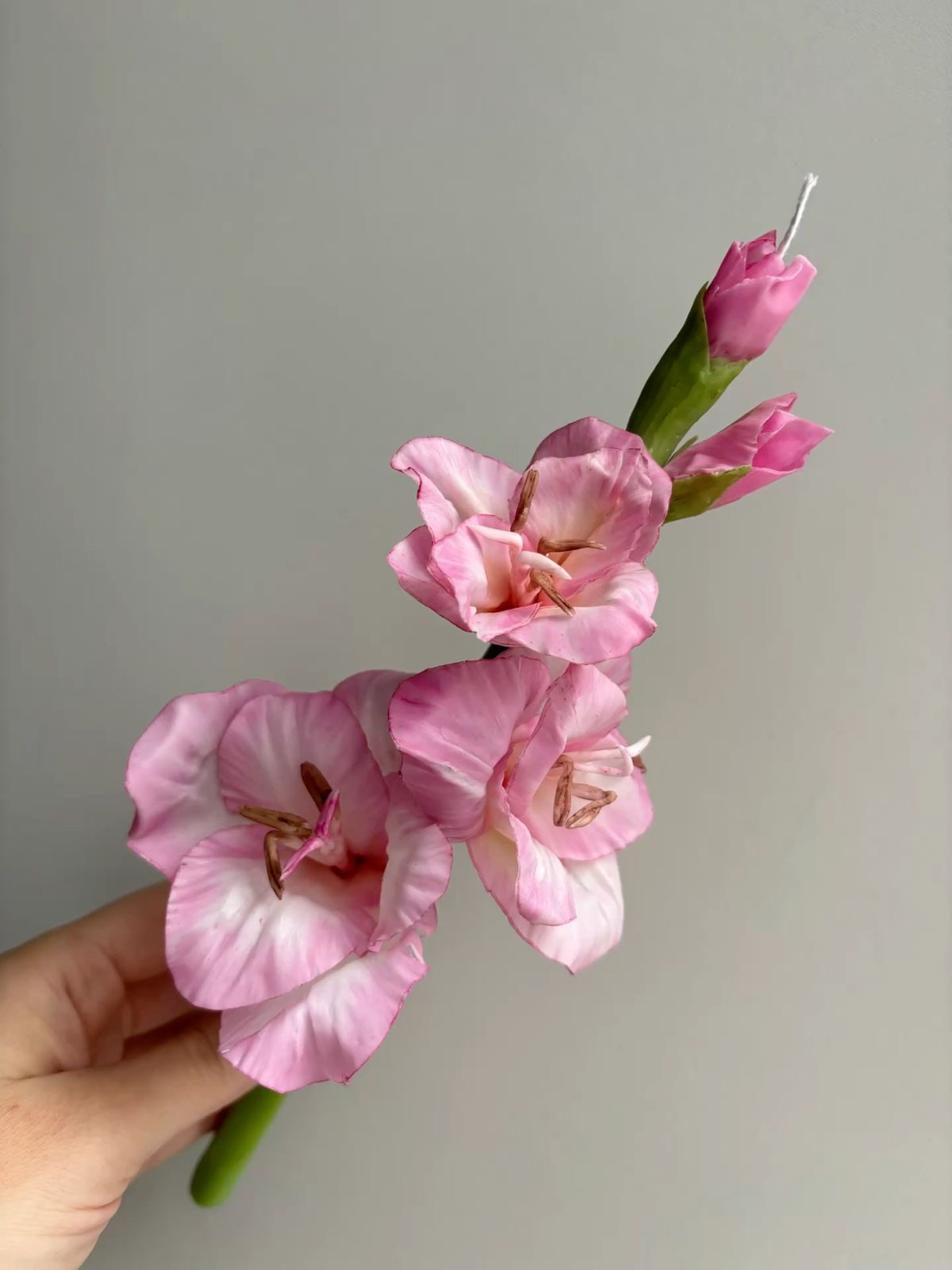 Handmade Flower Candle